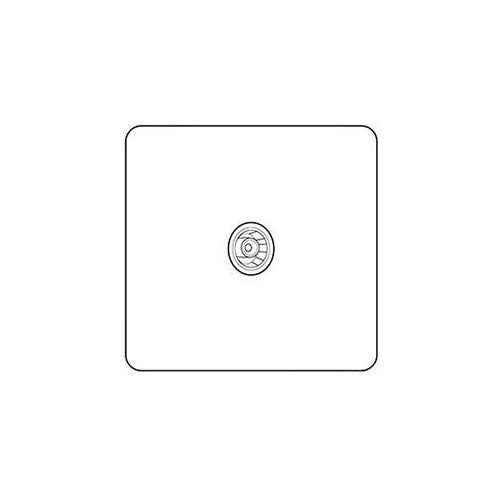 Vintage Range-Rustic Copper-1 Gang Isolated TV Coaxial Socket