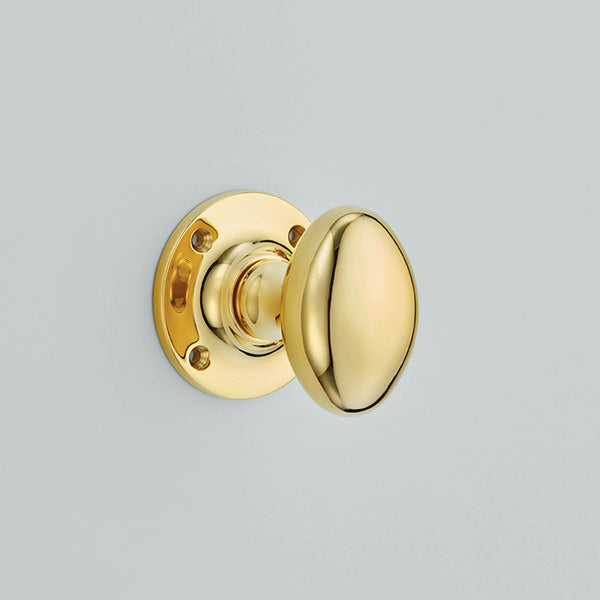 Croft Ironmongery, Oval Mortice Knob Furniture-1754, Door Knobs, Mortice Door Knobs