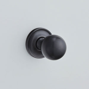 Croft - Ball Mortice Knobs on Raised Edge Covered Rose 1756COV57B by Croft Ironmongery