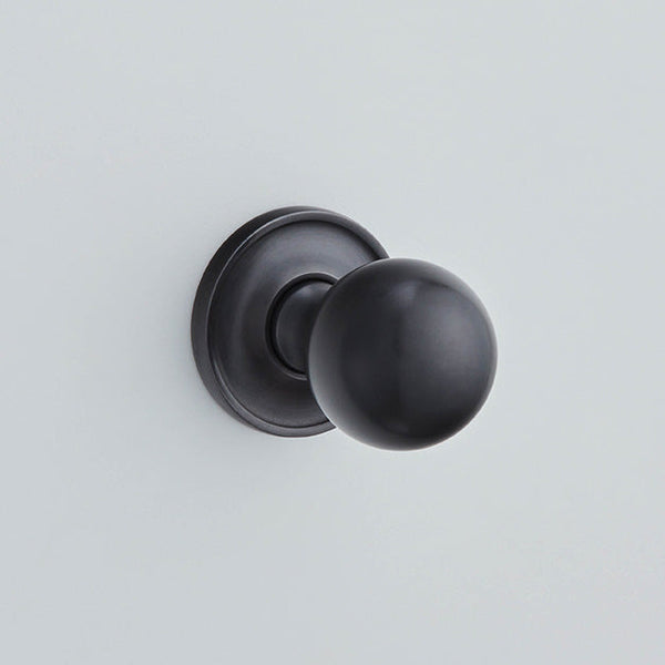 Croft - Ball Mortice Knob Furniture on Raised Edge Covered Rose 1756COV57B