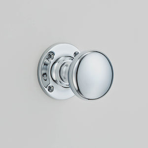 Croft - Cushion Rim Knob Furniture 1757R by Croft Ironmongery