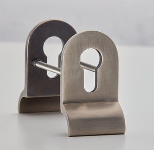 Croft - Cylinder Pull - Euro Profile, Back to Back Fixing 1772 by Croft Ironmongery