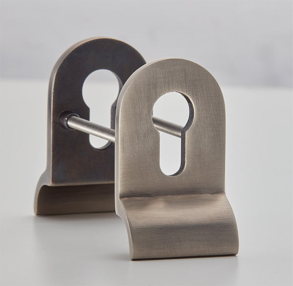 Croft - Cylinder Pull - Euro Profile, Back to Back Fixing 1772 by Croft Ironmongery