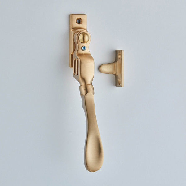 Lockable Double Night Vent Casement Fastener - Including Key Spoon End-1797L