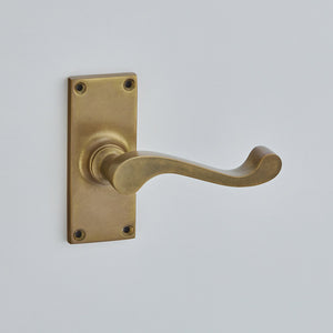 Croft Ironmongery, Lichfield Lever Latch Furniture-1907, Door Handles, Lever Latch Handles