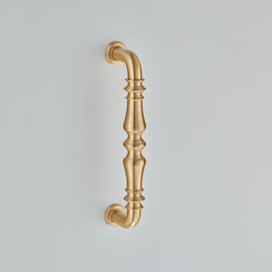 Croft - Ornate pull handle, straight legs with roses 1955 by Croft Ironmongery