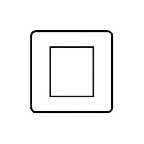 Vintage Range-Rustic Copper-2 Module Euro Plate