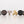 Millhouse Brass Hargreaves Disc Knurled Cabinet Knob on Concealed Fix - additional image