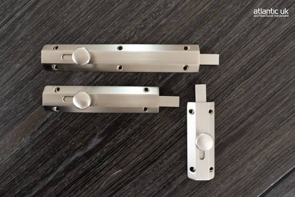 Atlantic Solid Brass Surface Door Bolt - additional image