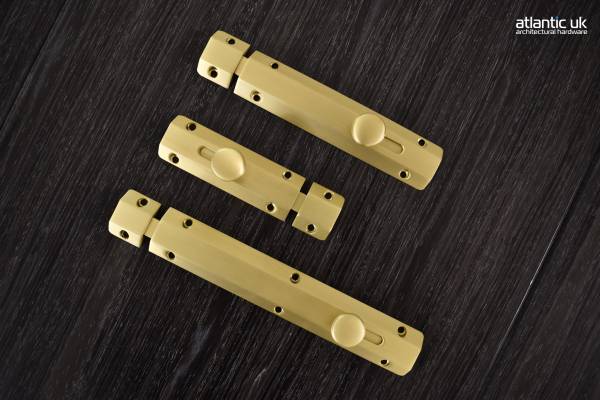 Atlantic Solid Brass Surface Door Bolt - additional image