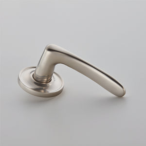 Croft - Oaken Lever on Reeded Covered Rose, Unsprung 2071COV57C by Croft Ironmongery