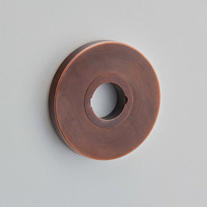 Croft Ironmongery, Plain Round Rose *S-210, Escutcheons & Privacy Thumbturns, Thumbturn & Release