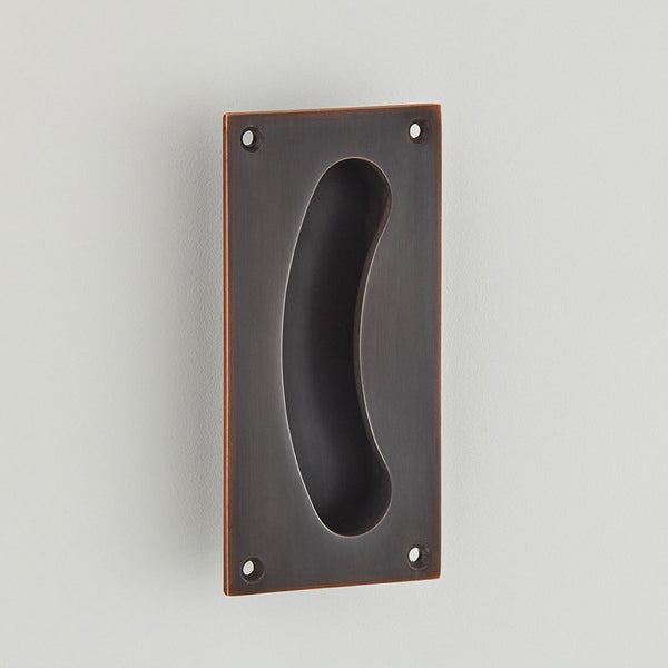 Croft - Kidney Cast Flush Pull 2136 by Croft Ironmongery