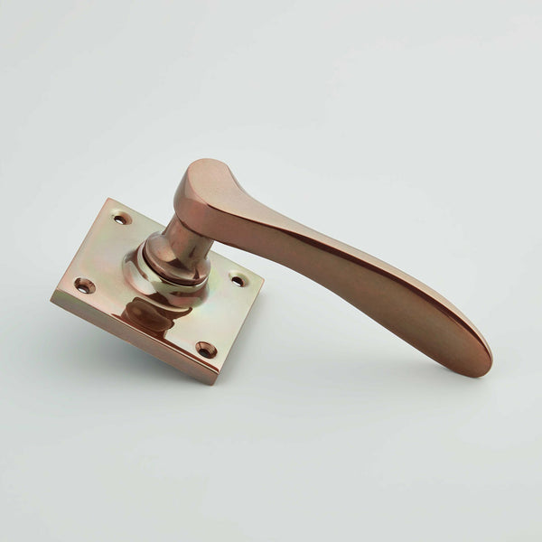 Croft - Codsall Lever Latch on Square Rose 2143 by Croft Ironmongery