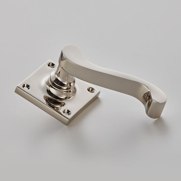 Sheringham Lever Latch on Square Rose-2145