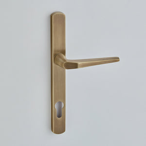 Croft - Brockton Lever on Euro Profile Backplate 2201E by Croft Ironmongery