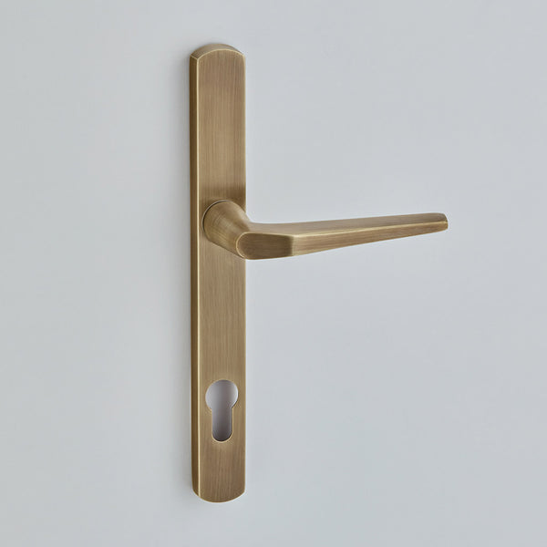 Croft - Brockton Lever on Euro Profile Backplate 2201E by Croft Ironmongery