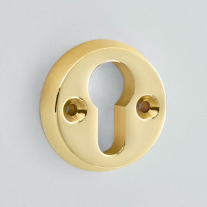 Croft Ironmongery, Raised Euro Profile Escutcheon-220QL, Escutcheons & Privacy Thumbturns, Escutcheons