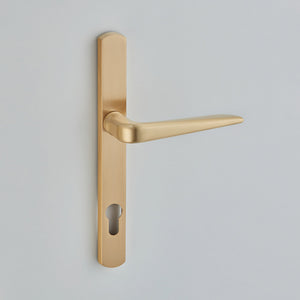 Croft - Celeste Lever on Euro Profile Backplate 2211E by Croft Ironmongery