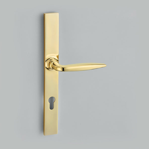 Croft Ironmongery, Maine Lever Furniture- Euro Profile-2232E, Door Handles, Euro Lever Lock Handles