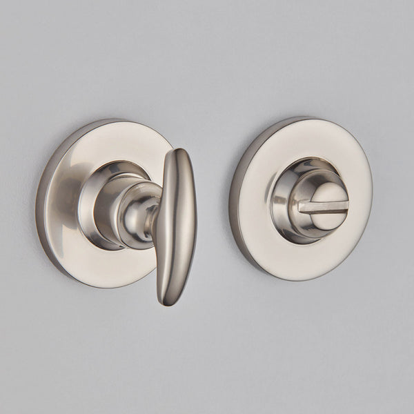 Croft - Curved Turn and Release Plain Covered Rose 2235 by Croft Ironmongery