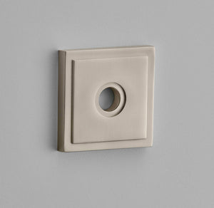 Croft Ironmongery, Square Step Turn Rose-247, Escutcheons & Privacy Thumbturns, Thumbturn & Release