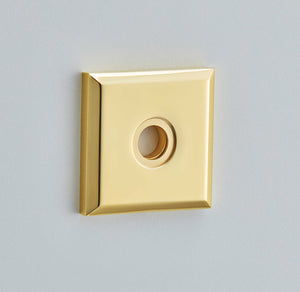 Croft Ironmongery, Square Pillow Turn Rose-249, Escutcheons & Privacy Thumbturns, Thumbturn & Release