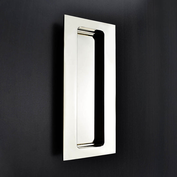 Croft - Rectangular Plain Flush Pull - Bathroom Turn 2500RD