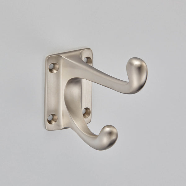 Croft - Hat and Coat Hook - Square Base 2731 by Croft Ironmongery