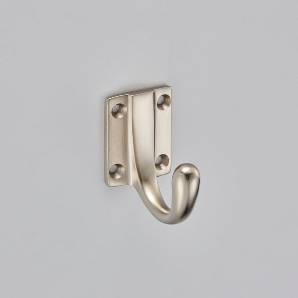 Croft - Wardrobe Hook - Square Base 2733 by Croft Ironmongery