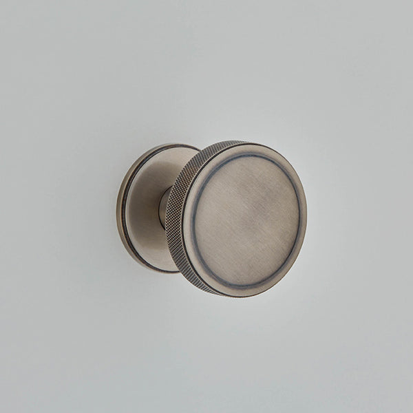 Croft - Argyle Mortice Knobs on Concealed Rose 3002 by Croft Ironmongery