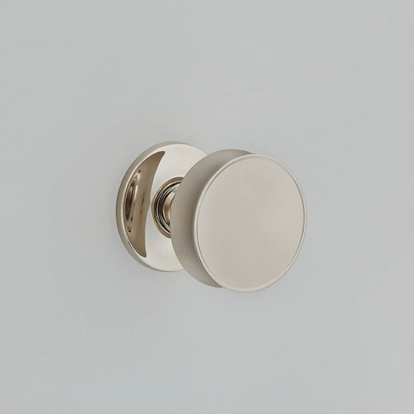 Croft - Fluted Mortice Knob on Concealed Rose 3004