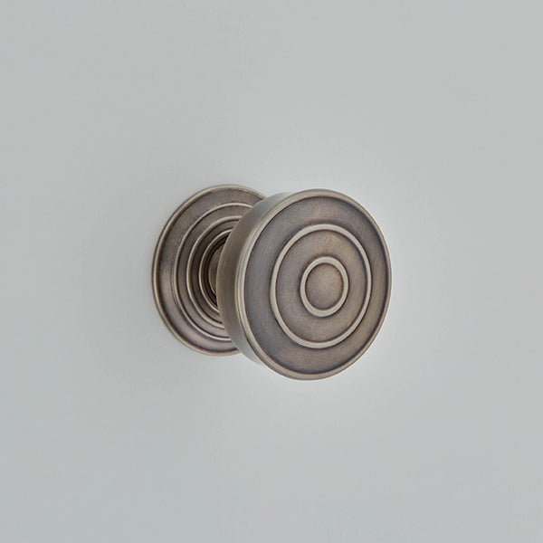 Croft - Cirque Mortice Knobs on Concealed Rose 3006 by Croft Ironmongery