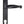 From The Anvil's Black Cottage Slimline Lever Espag. Lock Set