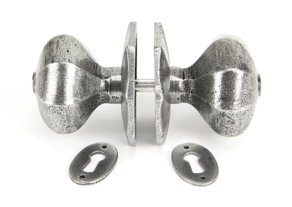 Octagonal Mortice/Rim Knob Set by From The Anvil