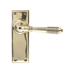 From The Anvil, Reeded Lever Latch Set, Door Handles, Lever Latch