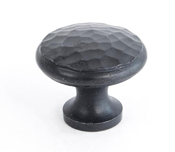 Beeswax Hammered Cabinet Knob - Medium