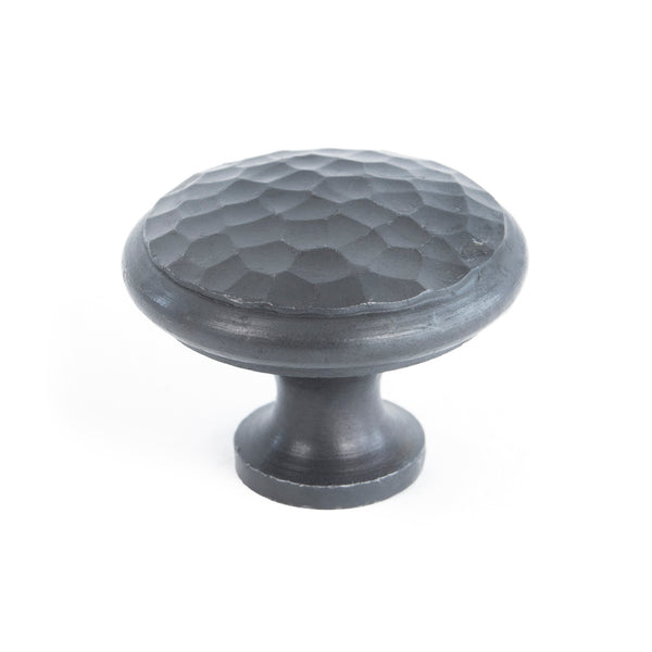 From The Anvil's Beeswax Hammered Cabinet Knob