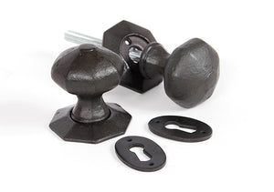 From The Anvil, Octagonal Mortice/Rim Knob Set, Door Knobs, Mortice Knobs