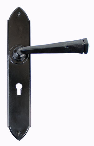 From The Anvil, Gothic Lever Lock Set, Door Handles, Lever Lock