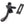 From The Anvil's Black Handmade Peardrop Fastener