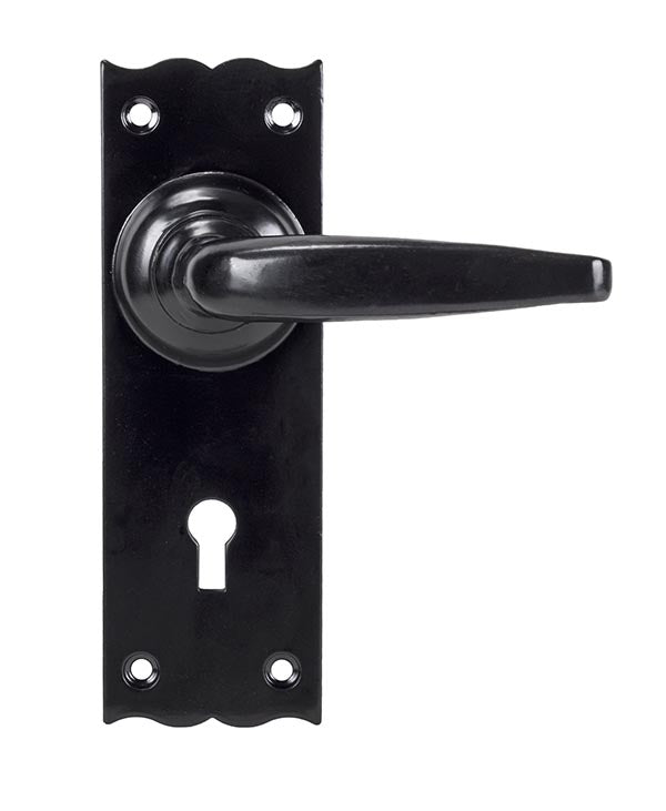 From The Anvil, Oak Lever Lock Set, Door Handles, Lever Lock