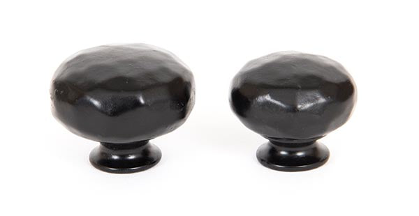 Black Elan Cabinet Knob - Large