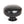 From The Anvil's Black Elan Cabinet Knob