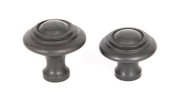 Beeswax Ringed Cabinet Knob - Small