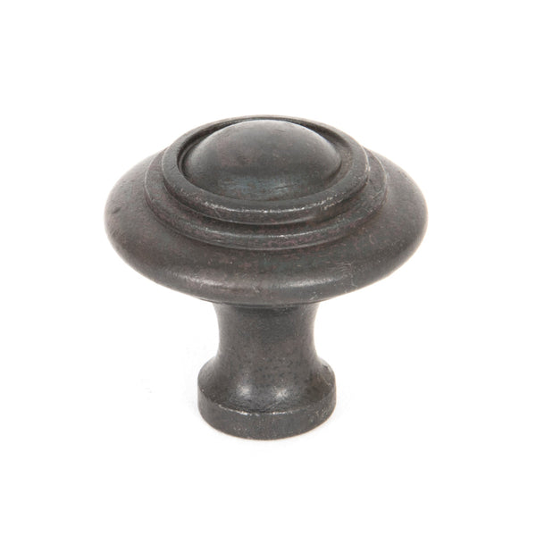 Beeswax Ringed Cabinet Knob - Large