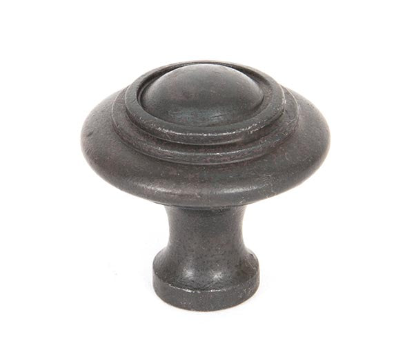 Beeswax Ringed Cabinet Knob - Large