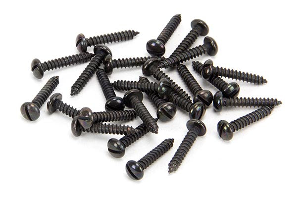 From The Anvil, 6 x 3/4" Round Head Screws (25), Accessories, Screws & Bolts