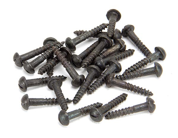 From The Anvil, 8x1" Round Head Screws (25), Accessories, Screws & Bolts