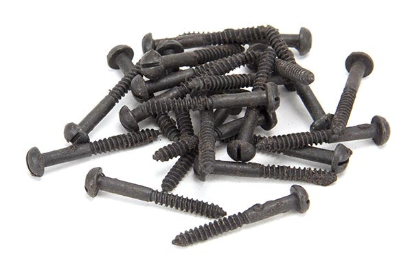 From The Anvil, 10 x 1 1/2" Round Head Screws (25), Accessories, Screws & Bolts